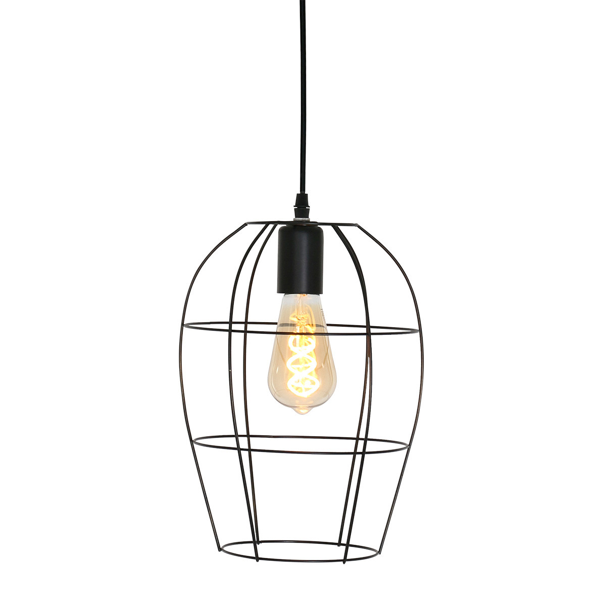 Hanglamp Mexlite Minimalics 2705ZW Zwart - Afbeelding 2