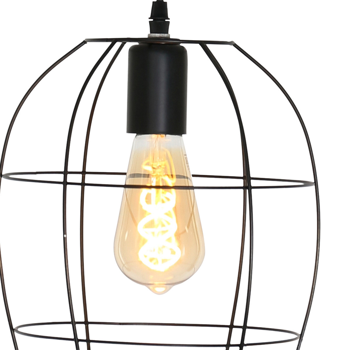 Hanglamp Mexlite Minimalics 2705ZW Zwart - Afbeelding 6